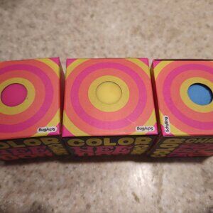 NeeDoh Color Change, Novelty Fidget Toy - Lot of 3 - (Pink, Yellow, Blue)